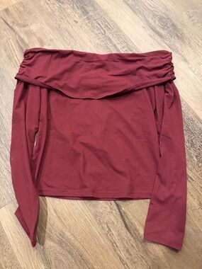 off the shoulder shirt